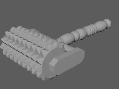 massager razor 3D model