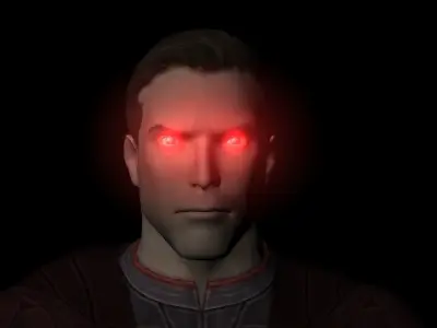 Superman Injustice God Among us Rigged Low-poly 3D model