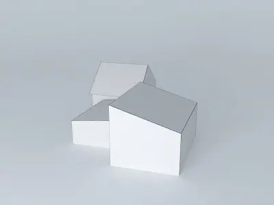 Quiet street in Pilsen2 Free 3D model