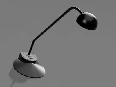 Table Lamp Low-poly 3D model