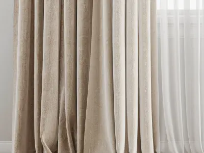 Curtain 341 3D model
