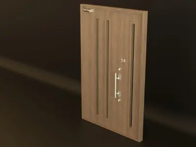 Door Entrance Low-poly 3D model purchase