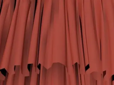 Hans Agne Jakobsson Silk Fringe Pendant Lamp 3D model