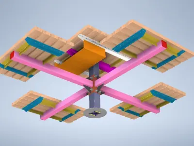 Street Furniture Group 3D model