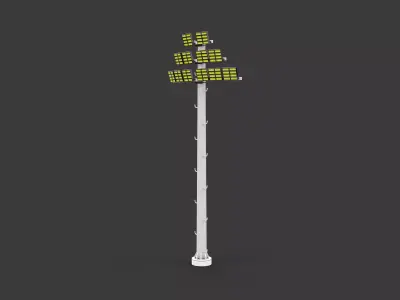 Stadium Light Tower  3D model