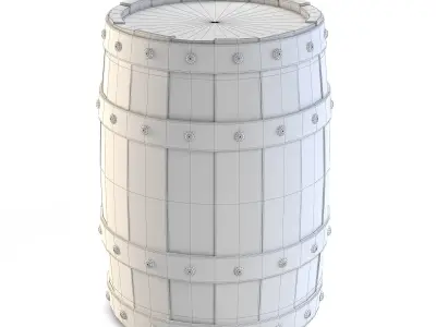 Barrel 3D model