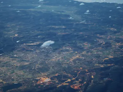 Yuxi China City Landscape 3D Model 3D model