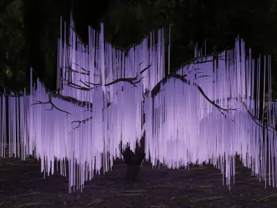 Avatar - Tree of Voices - 4 variation Low-poly 3D model