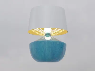 Bedside Lamp Low-poly 3D model purchase
