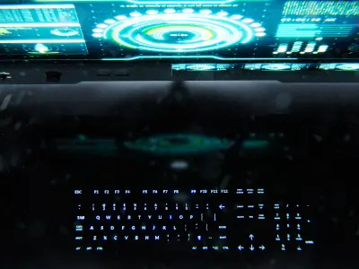 Sci-fi Displays 3D model