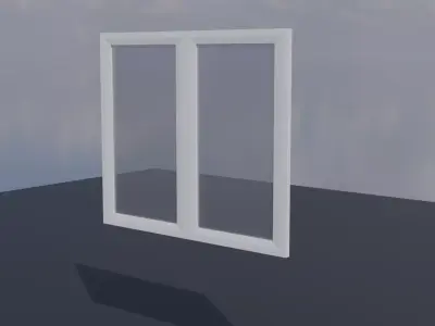 Simple Window Pack Free low-poly 3D model