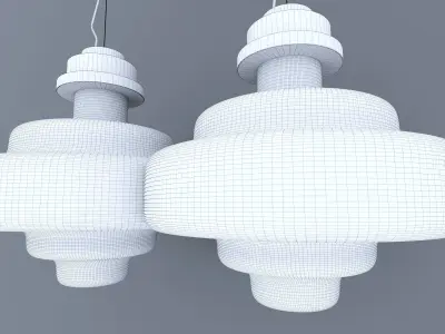 Pendant Lamp Free 3D model shop
