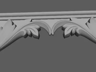dekor ornament 3D model 152