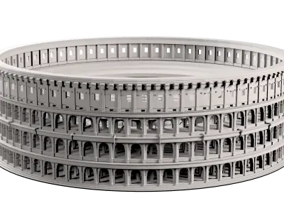 Roman Colosseum 3D model