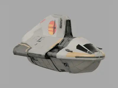 Phantom II - Star Wars Ahsoka 3D model