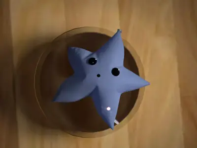 Little Star Plushy Free 3D model