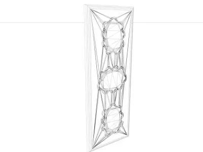 candy clouds door of little girls facination 3D model