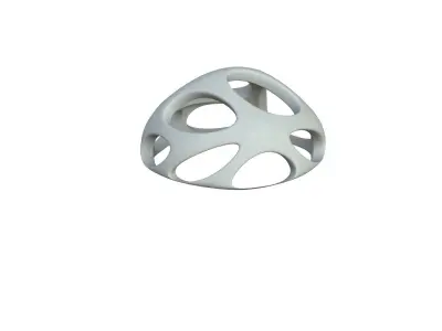 SciFi Cube Object No 52455 Low Poly Shape Low-poly 3D model