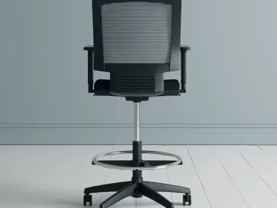 Hi Rein Architectural Chair 3D model