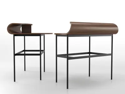 Roll Desk 3D model