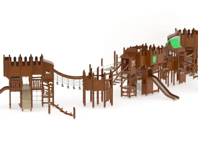 Lappset Castle Maximus 3D model