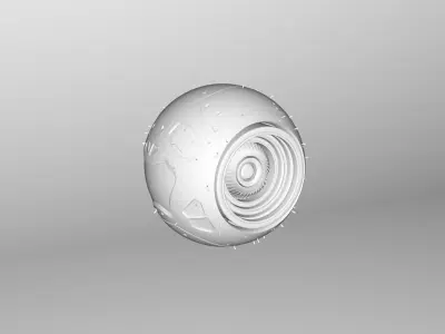 Sci-fi drone 3D model