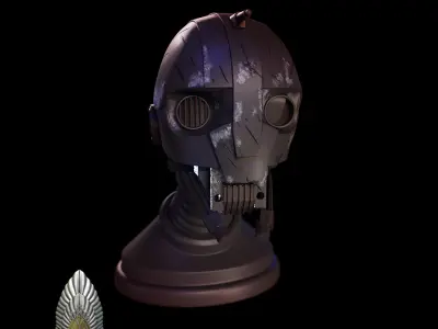 SM-33 Bust Skeleton Crew Star wars  3D DIGITAL DOWNLOAD 3D print model