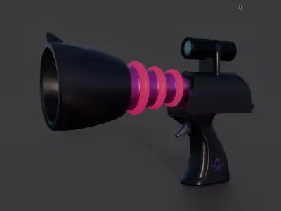 Darkwing Duck Gas Gun Replica 3D print model