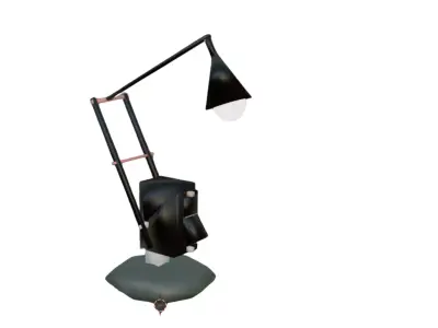 Modern Table Lamp 3D Model 3D model purchase