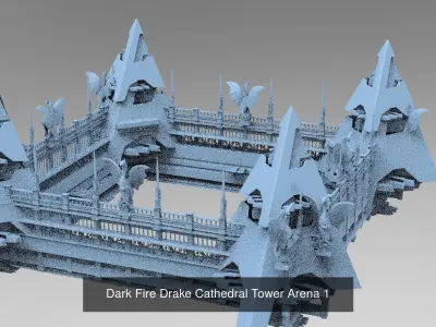 Drake Castle Collection 1 3D Model Pack