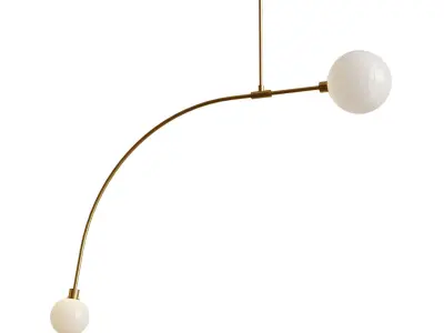 balance pendantby glass 3D model