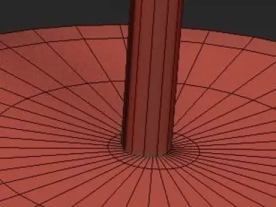 Fluted Gold Wall Sconce Reviews CB2 3D model