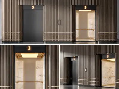 ELEVATOR NO8 A 3D model