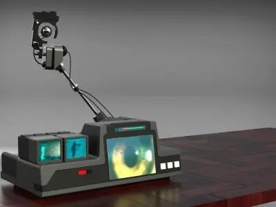Blade Runner Eye Scanner 3D model