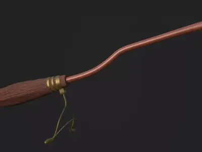 Nimbus 2000 - Harry Potter Low-poly 3D model