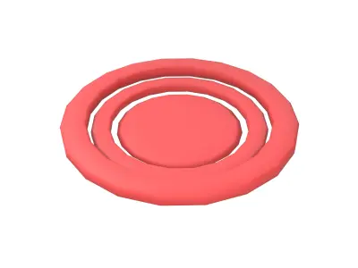 Target Point v1 002 Low-poly 3D model