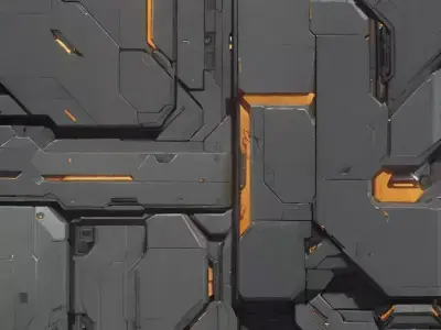 ZTR AI rendered sci-fi texture set Texture