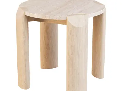 GlobeWest Willa - Coffee and Side Table 3D model