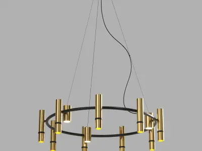 Lampatron React R 12 lamps 3D model