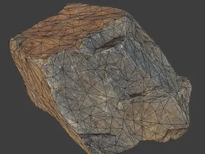 Stones Pack Volume 4 Low-poly 3D model