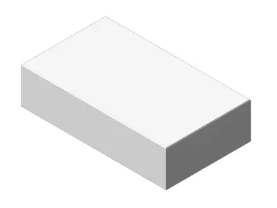 Concrete Block Steps Set Modular Garden Landscape Elements 3D model