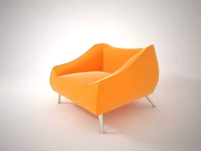 06 CARMEL CHAIR 3D model