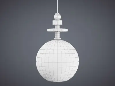 Maru Pendant Light Collection 3D model