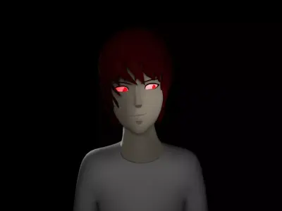 Light Yagami Kira Death note Free 3D model