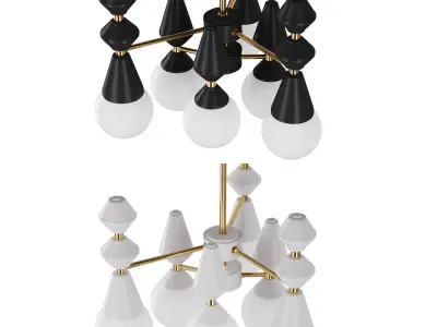 Chandelier Dome V6 SKU 5112 Free 3D model