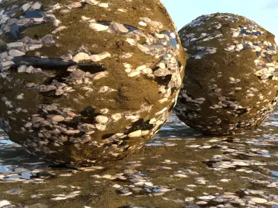 Gravel Material Texture