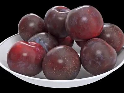  Fruits in plate bundle 