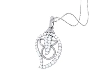 Spiritual Ganesha Pendant 3D print model