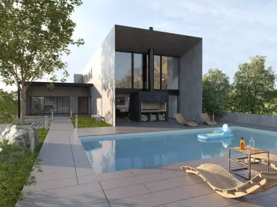 Architect House 3D model