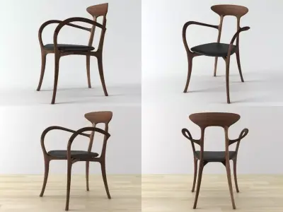Ma Belle armchair 3D model